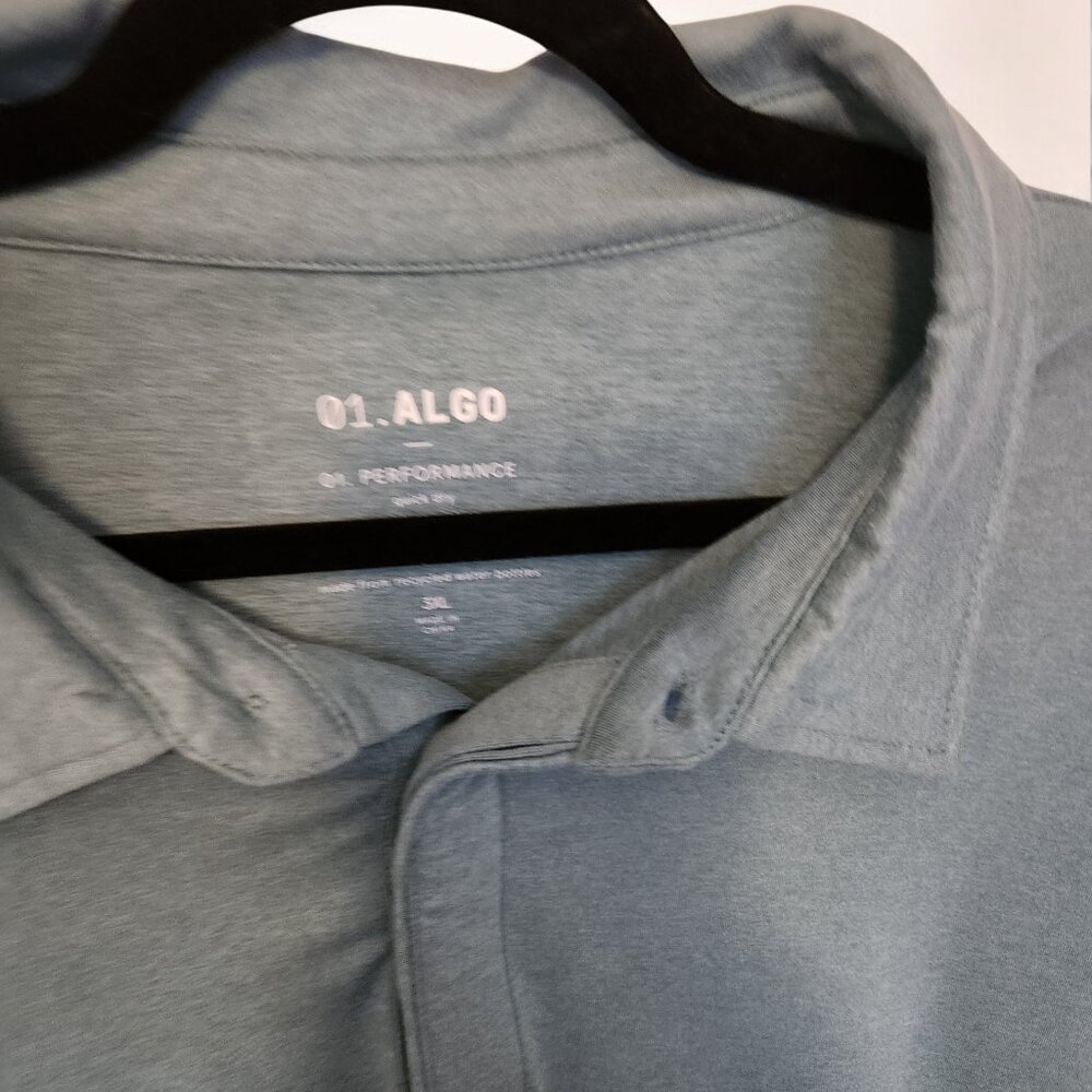 ALGO Performance Tee – Men’s 3XL | Quick-Dry | SPF 40 - Picture 4 of 11